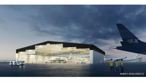 Eiffage Construction crée un hangar à l’aéroport de Bordeaux-Mérignac