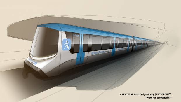 Alstom fournira les métros des lignes 15, 16 et 17 du Grand Paris Express
