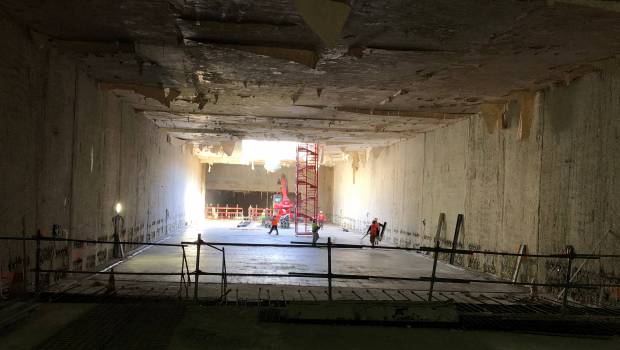 Gare de Noisy-Champs : 85% du projet réalisé