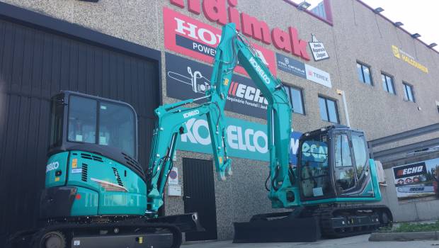 Kobelco s'introduit sur les marchés espagnols et portugais