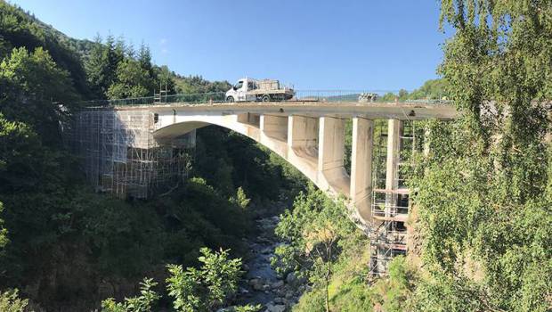 En Ardèche, le pont du Ray Pic est remis à neuf