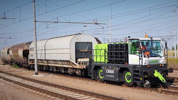 Colmar vend un puissant locotracteur 100 % électrique