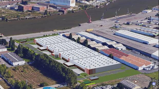 24 000 m² d'entrepôts logistiques à Nantes Cheviré