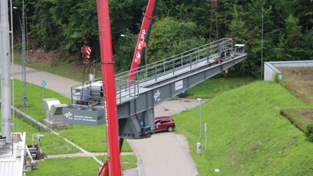Konecranes modernise le centre d'essais allemand DLR