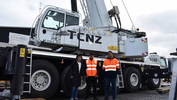 Tower Cranes NZ reçoit une Demag AC 130-5