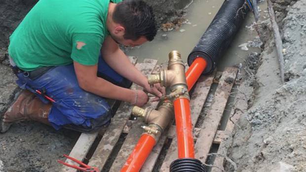 500 ml de canalisations pour un réseau de chaleur du Havre