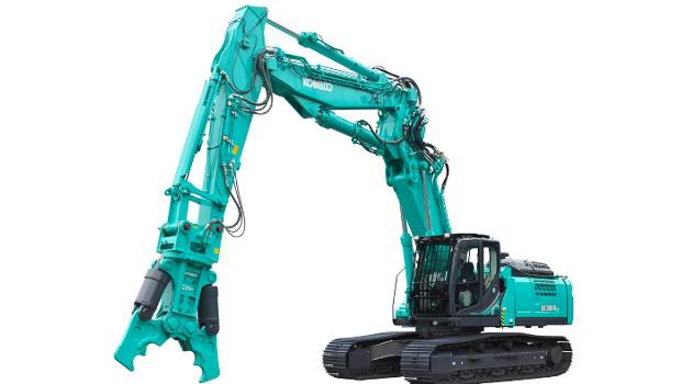 Kobelco lance sa plus petite machine de démolition en Europe