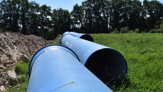 Vendée : des trancheuses pour l'eau potable