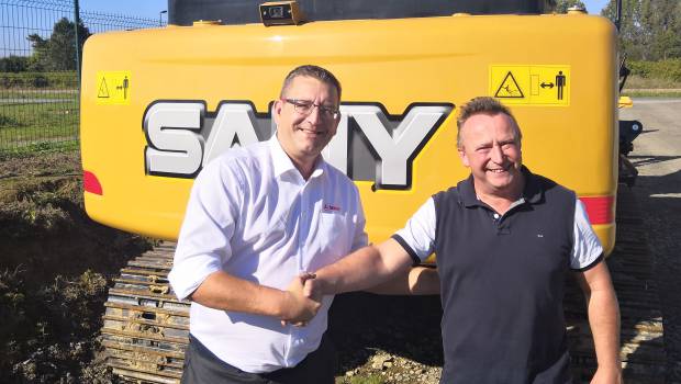 Sany débarque en Normandie avec Mini BTP