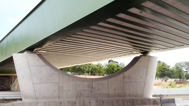 Échangeur de Nogent : le béton adapté à un projet urbain d'envergure