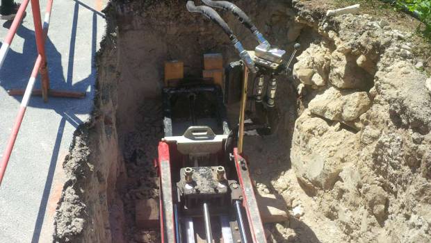 Travaux sans tranchée : l’éclateur HammerHead HB5058 fait ses preuves