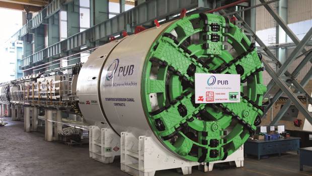 Deux tunnels de drainage pour Singapour