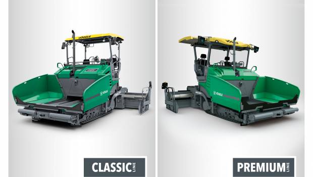 Vögele réorganise ses gammes de finisseurs et tables de pose