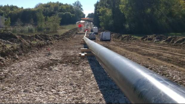 À Besançon, Eiffage remet à neuf un pipeline