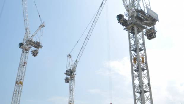 Une grue Terex pour quatre à Edimbourg