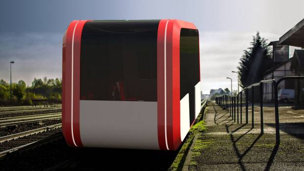 Taxirail, un module ferroviaire autonome