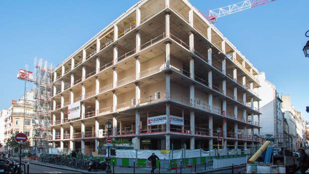 Réhabilitation lourde de bureaux dans le 2e arrondissement parisien