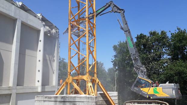 Spie batignolles achève le génie civil de la soufflerie Jules Verne à Nantes