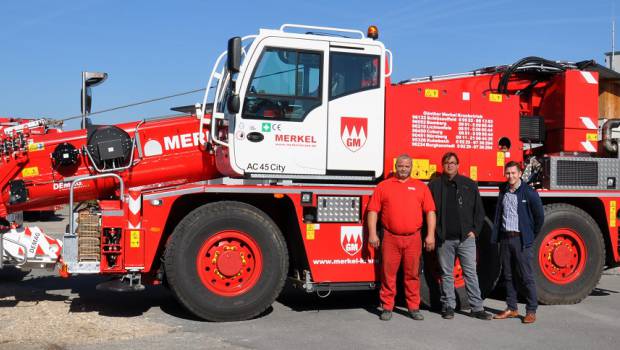 La première unité de l’AC 45 City de Demag est livrée en Allemagne