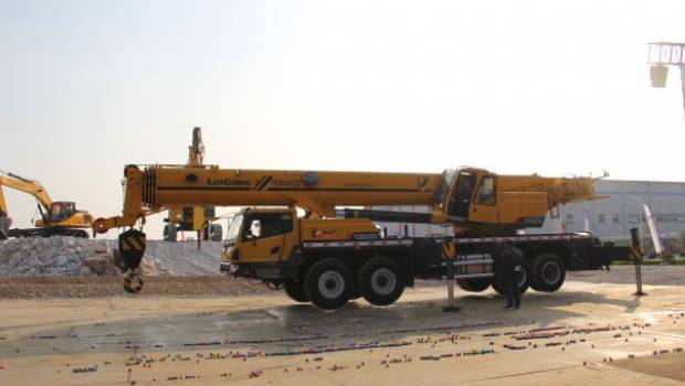 Une grue mobile dévoilée chez LiuGong