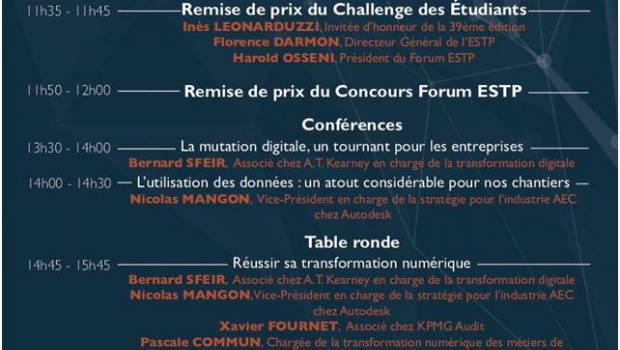 L'ESTP Paris organise son grand forum de recrutement à Porte de Versailles