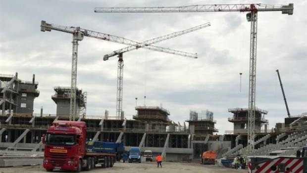 Terex bâtit le Ferenc Puskás Stadium de Budapest