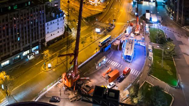 Ponticelli réalise un levage remarqué à Montparnasse
