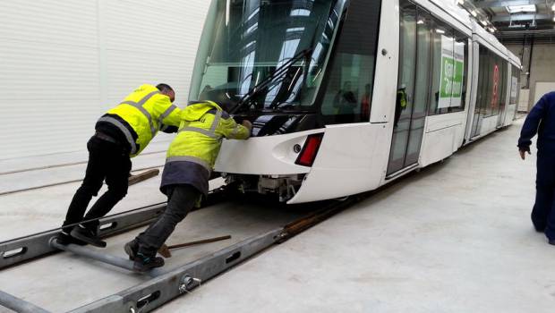 Tramway d’Avignon : levée de rideau