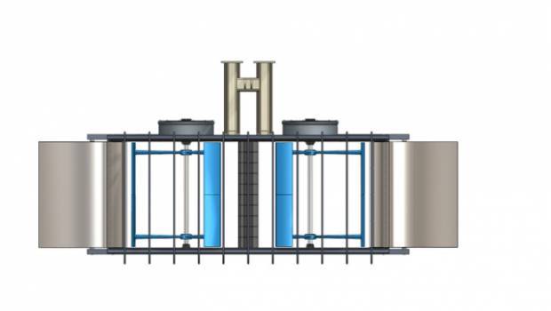 La première ferme hydrolienne du monde est sur le Rhône