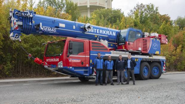 Une Demag AC 100-4L pour Interkran AG