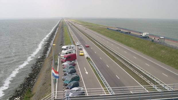 LafargeHolcim préserve la digue Afsluitfjik aux Pays-Bas