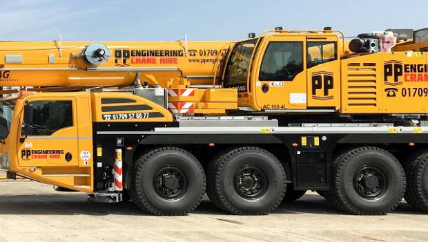 PP Engineering Crane Hire acquiert une Demag AC 100-4L