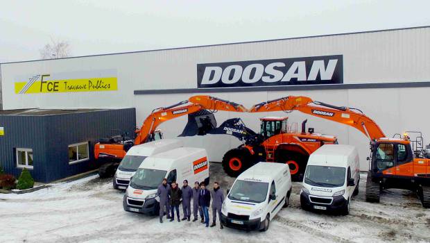 Nouveau concessionnaire Doosan pour le Nord et le Pas-de-Calais