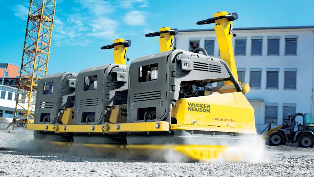 Compactage : léger et électrique pour Wacker Neuson