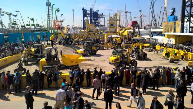 Wacker Neuson et Kramer présents au salon Bauma 2019