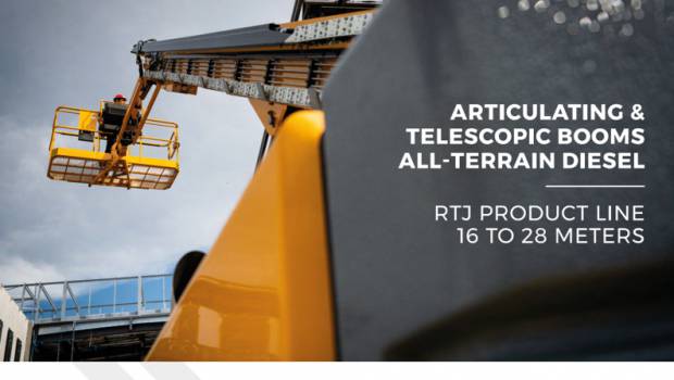 Haulotte déploie ses innovations sur les nacelles RTJ de 16 à 28 m