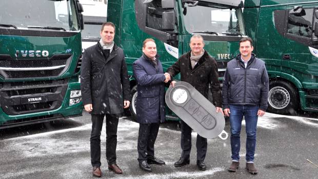 Les premiers véhicules au GNL de Hongrie sont des Stralis NP 460