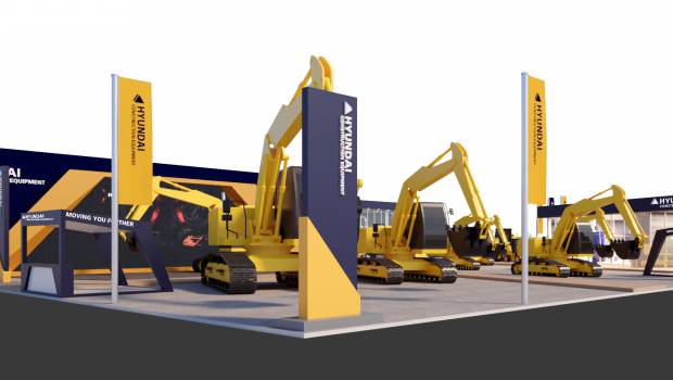 6 avant-premières pour Hyundai Construction Equipment Europe