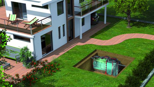 Microstation Aquameris AQ2-D à surpresseur déporté