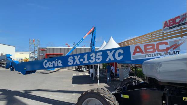 A La Réunion, ABC Equipement réceptionne 5 nacelles Genie