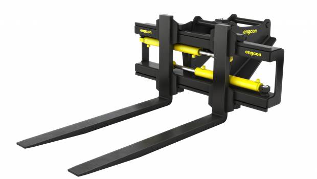 Engcon lance des fourches à palettes plus légères