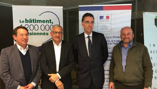 Auvergne-Rhône-Alpes : les fédérations du BTP signent un accord-cadre
