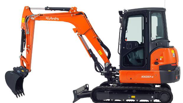 Une mini pelle de 3,7 t débarque dans la gamme Kubota