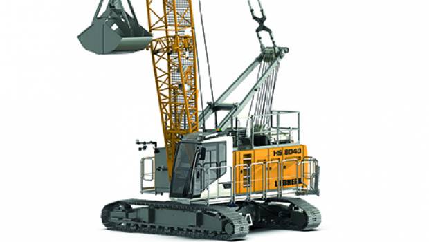 La plus petite pelle à câble de la gamme Liebherr HS