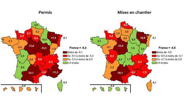 Malgré un net tassement, le bâtiment tient bon