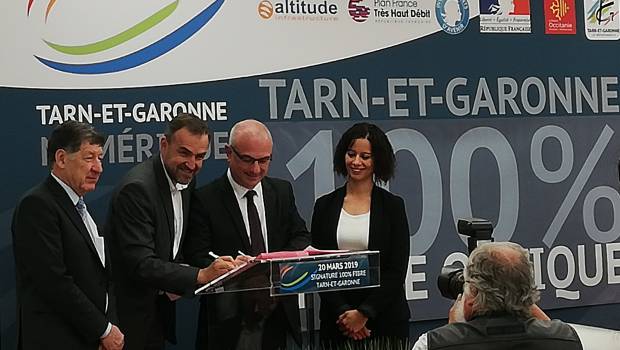 Fibre optique : Altitude Infrastructure retenu dans le Tarn-et-Garonne