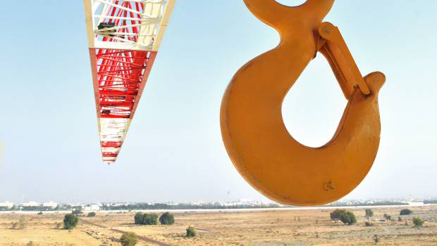 8 grues à tour Raimondi sur le mégaprojet Aljada aux Emirats