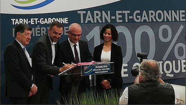 Le Tarn-et-Garonne 100% fibre en 2022