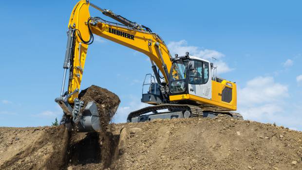 La pelle R922 de Liebherr reçoit un IF Design Award