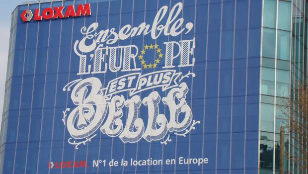 Loxam porte haut la bannière de l'Europe
